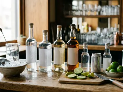 Featured image for Best Low Calorie Mixers for Spirits: Vodka, Gin, Tequila and Rum Edition