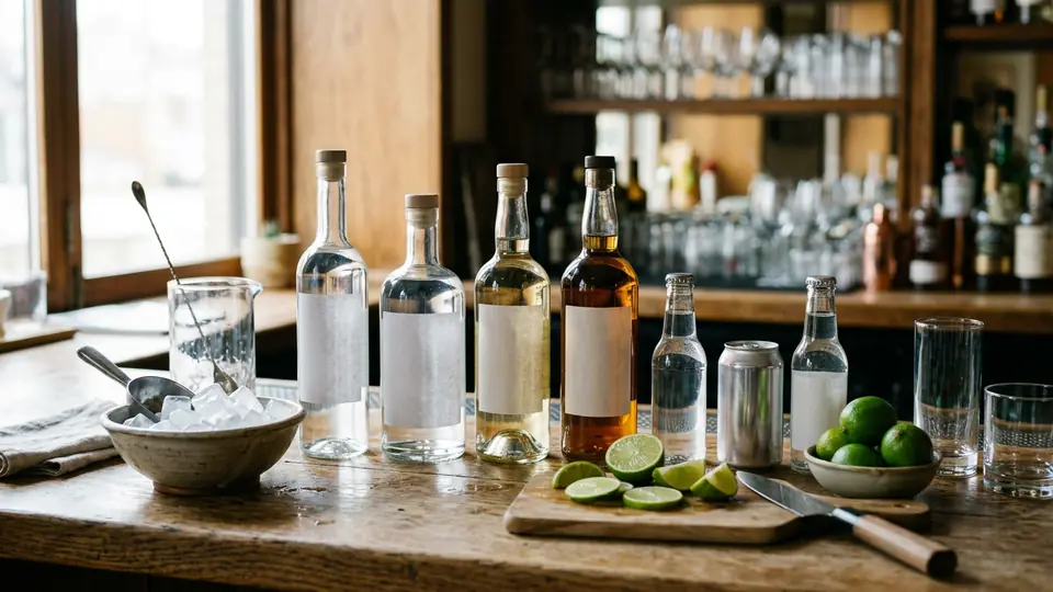 Featured image for Best Low Calorie Mixers for Spirits: Vodka, Gin, Tequila and Rum Edition