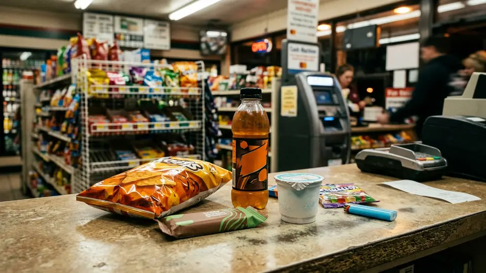 Featured image for Convenience Store Haul: Lowest Calorie Junk Food Finds That Fit a Deficit