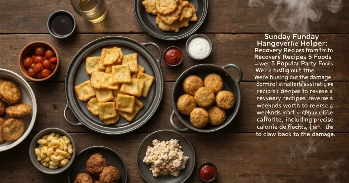 Featured image for Sunday Funday Hangover Helper: Recovery Recipes from 5 Popular Party Foods