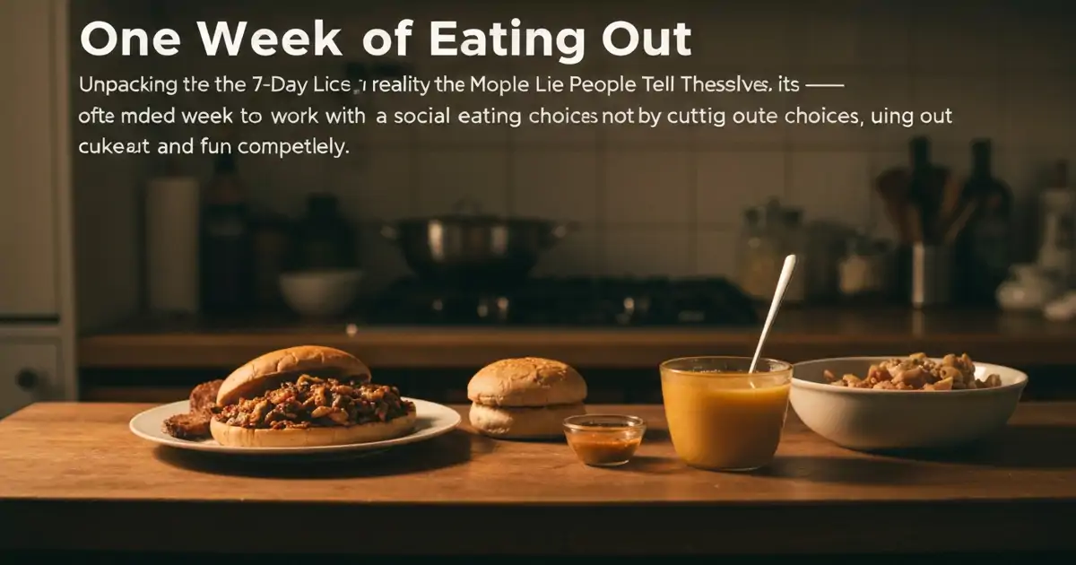 Featured image for One Week of Eating Out, Unpacking the 7-Day Lie People Tell Themselves